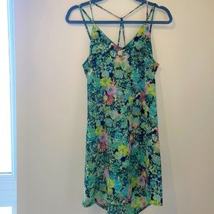 S Mid-length Floral Dress